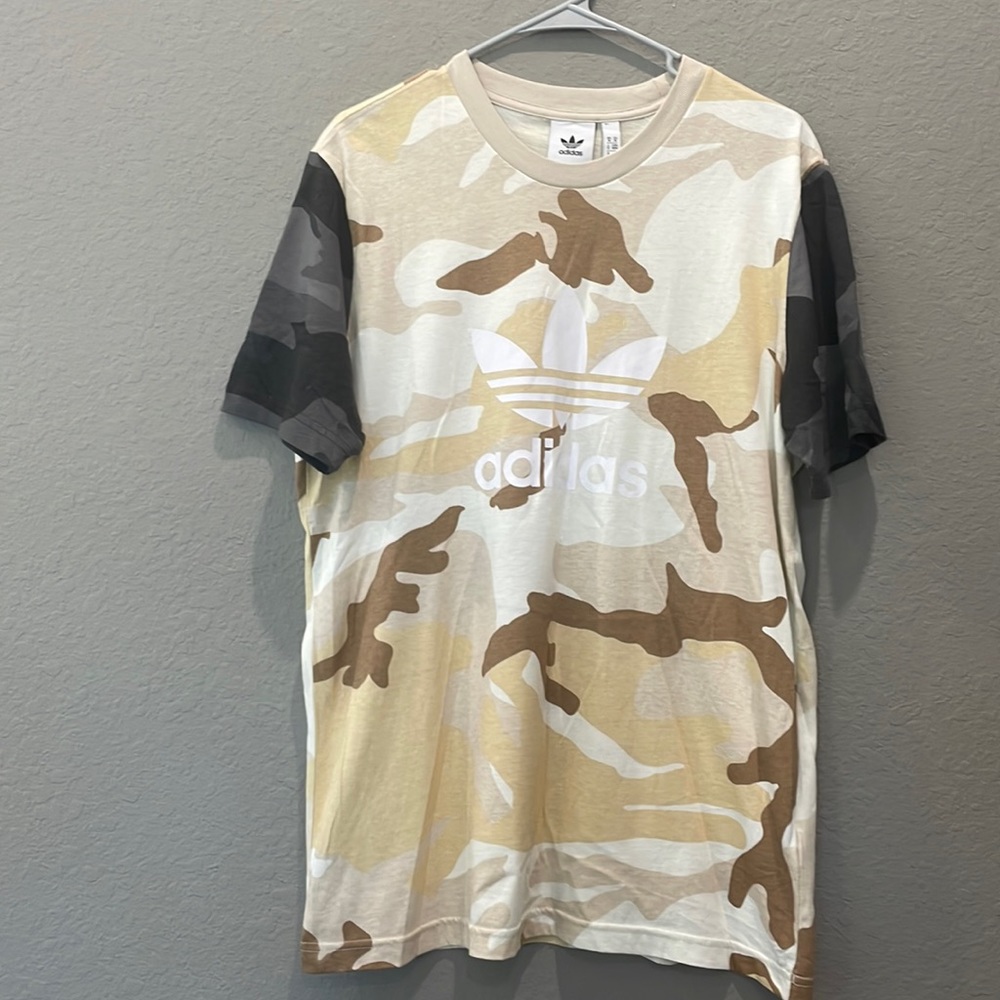 Adidas Camo T Shirt